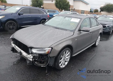 2014 Audi A4 2.0T Premium from USA, damaged, VIN WAUBFAFL3EN044841